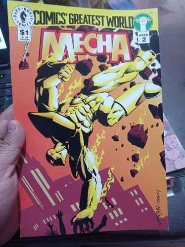 Cómic Dark Horse En Inglés Mecha Week 2  15