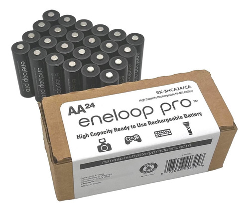 Baterías Recargables Precargadas Eneloop Panasonic Pro Aa De