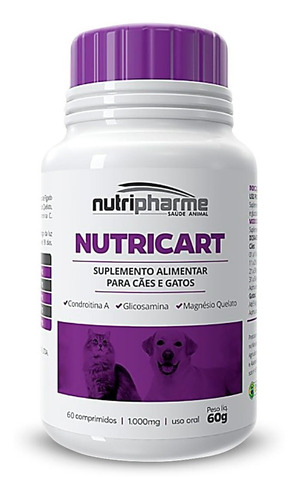 Nutricart 1000 60 Comprimidos