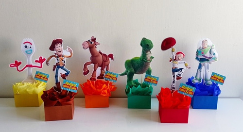 Centro De Mesa Infantil Toy Story 