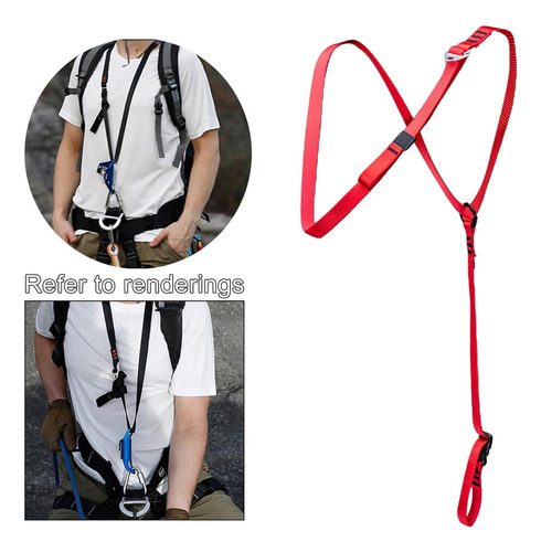 Eslinga De Pecho De Escalada Ajustable Eslinga De Malla Para
