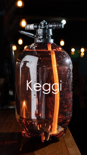 Imagen 4 de 8 de Chopera Keggi Cerveza 10l Con Ball Lock, Canilla Y Sin Co2