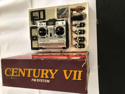 Equipo De Radio Control Jr Century Vii P/aviones/rc Modo 1 (Usado)