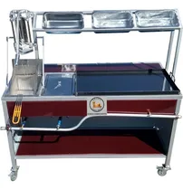 Comprar Carrito De Comida Panera Hot Dog Comal\u002Fplancha Freidora P443