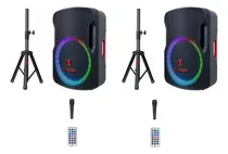 Comprar Par Bocinas 15 Amplificadas Tripie Usb Bluetooth Activa 7515