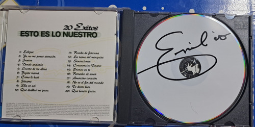 Emilio Navaira Cd Esto Es Lo Nuestro 20 Exitos Como Nuevo Estándar (Usado)