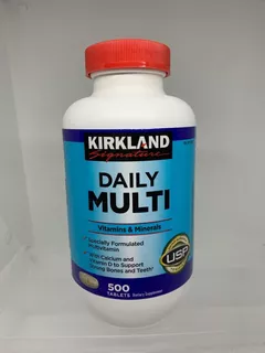 * * 2024 *daily Multi Vitamins & Minerals - 500 Kirkland