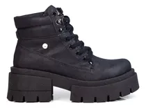 Comprar Borcegos Mujer Citadina Sintetico Vegan Plataforma Alpinos