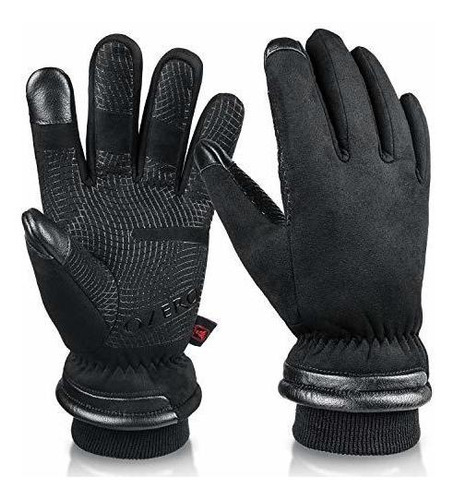 Ozero -30 Waterproof Winter Gloves For Men