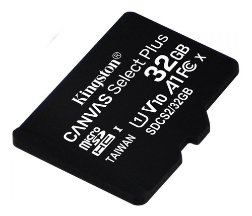 Cartão De Mem Cl 10 Kingston Micro Sdhc 32gb 100r/85w Uhs-i