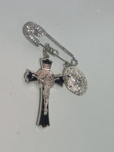 Imagen 2 de 4 de Relicario Novia Portafoto Y Crucifijo