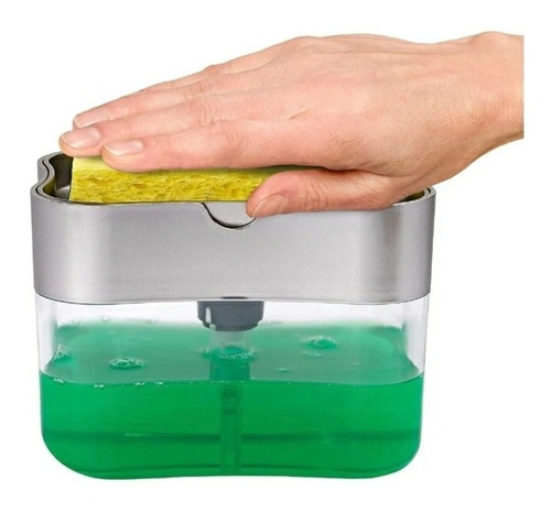 Dispensador Líquido Con Esponja, Capacidad De 300 Ml 