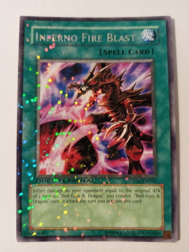 Inferno Fire Blast - Normal Parallel Rare  Duel Terminal