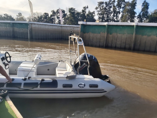 Semirrigido Kiel 5,6 Mts Con Suzuki 115 Hp 4 Tiempos Todo Ok