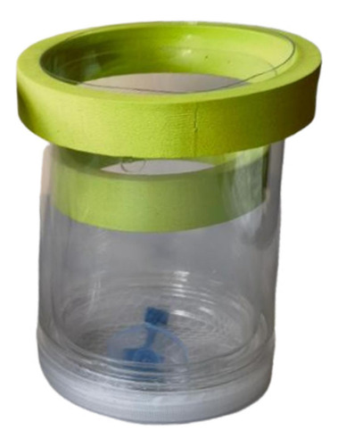 Caja De Aislamiento De Peces Flotantes Accesorios Verde