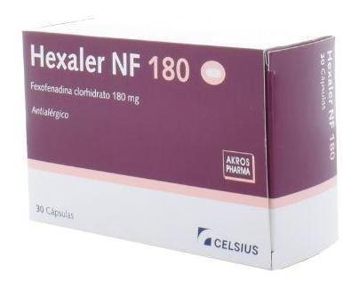 Hexaler Nf 180 Mg 30 Comprimidos