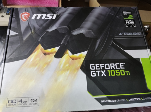 Tarjeta De Video Geforce Gtx1050 4gb Gddr5x Gtx 1050 Ti