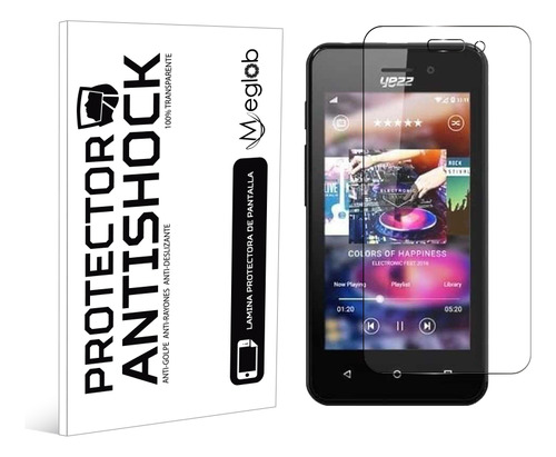 Protector De Pantalla Antishock Para Yezz Andy 4e4