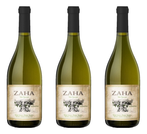 Vino Zaha Chardonnay X3 - Oferta Celler