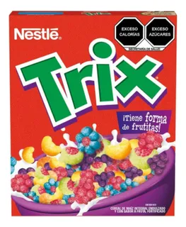 4 Pzas Cereal Nestlé Trix Sabor Frutas 230 G