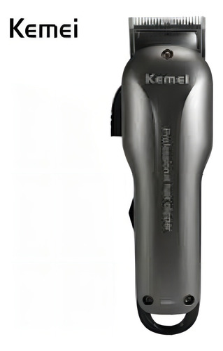 Maquina De Cortar Cabelo Kemei 2603 + Kit Tesouras