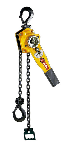 Imagen 1 de 5 de Aparejo Elevador Manual A Cadena 2 Toneladas 1,5 Metros Fema