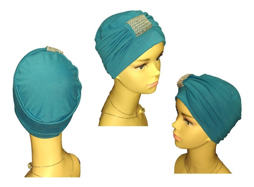 Turbante Gorro Con Banda Dama Oncológico Quimio Algodón Color A Acordar