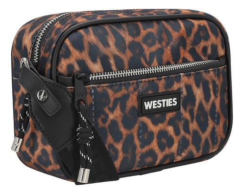 Bolsa Cross Body Para Mujer Westies Leopardo Hbcapuchina8we