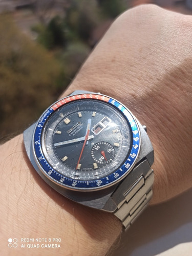 Espetacular Seiko Pogue 6139-6002 Crono Automático Original