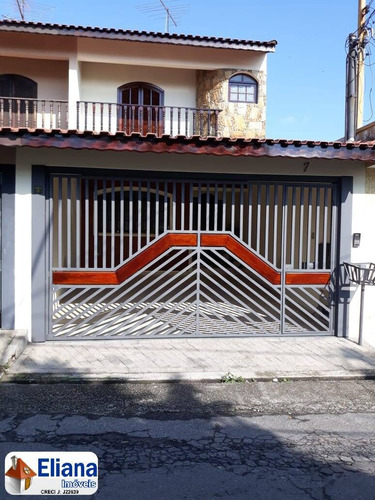 Sobrado 3 Dormitórios - 174 M² - Terreno 5 X 23 M - Utinga - Ma5658