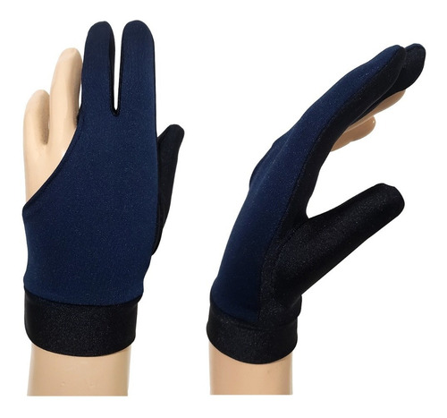 Imagen 5 de 7 de Guantes De Billar Licra De Alta Calidad Set De 4 Colores