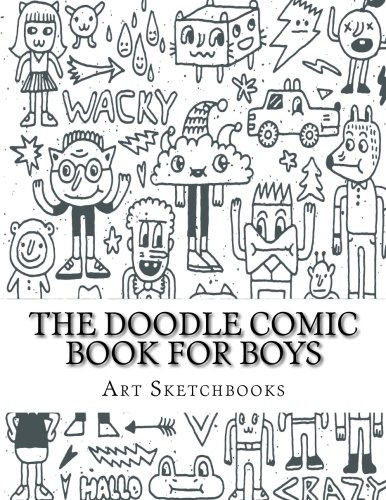 The Doodle Comic Book For Boys (activity Drawing  Y  Colorin