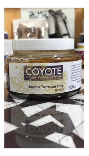 Tinta Para Grabado Coyote, Presentación De 200 Gramos