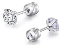 Comprar Par Aretes Hombre Diamante Topos Topitos 2en1 Piercing Mujer