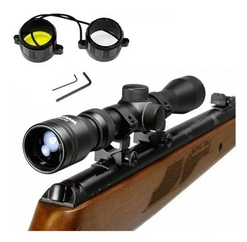 Imagen 4 de 10 de Mira Telescopica Optima 3-9x32 Ideal Rifle Hatsan 125 Ct