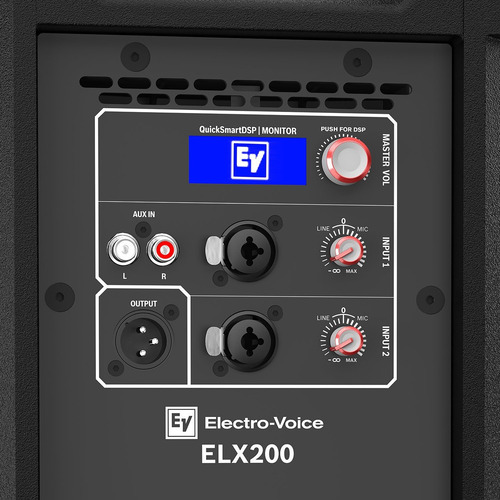 Caixa Ativa Electro-voice Ev Elx 200-12p 1200w Rms