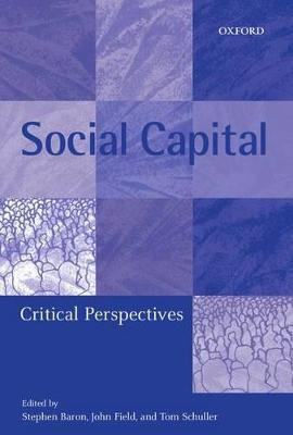 Libro Social Capital - Stephen Baron