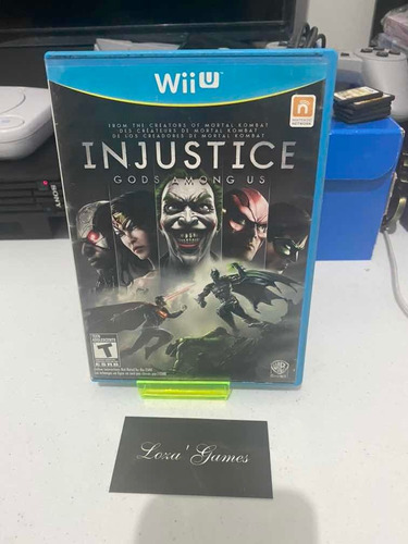 Injustice Gods Among Us Nintendo Wii U Original