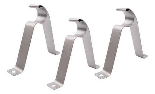 6 Elegantes Soportes Para Barras De Cortina Para 6 Piezas