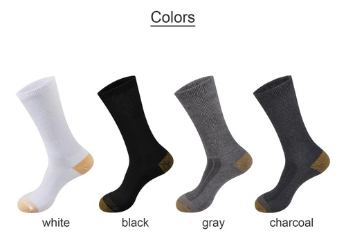 Calcetines Diabéticos De Iones De Cobre Ecoey Para Hombres 8
