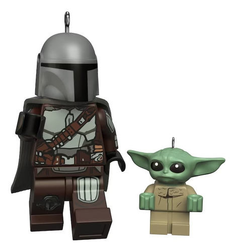 Lego Star Wars Minifiguras The Mandalorian Grogu Ornamentos Cantidad De Piezas 2 Versión Del Personaje The Mandalorian And Grogu