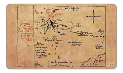 Playmat Central Mats Mapa Do Thorin Magic The Gathering