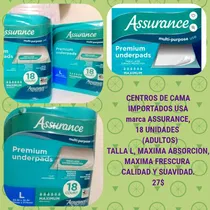 Comprar Centros D Cama Assurance Importados,talla L,maxima Absorcion