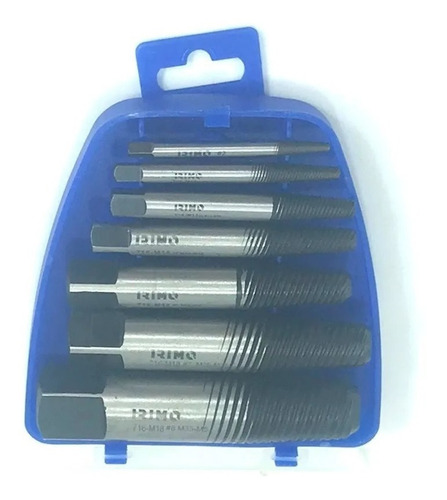 Imagen 2 de 5 de Extractor De Tornillos Irimo X 8 Piezas 716-8-1 .ka