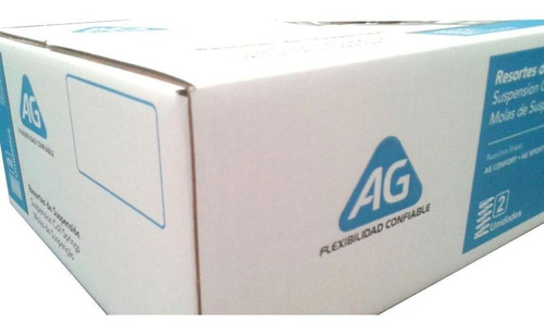 Imagen 1 de 7 de Resortes Ag Confort Traseros Ford Topaz Tempo 83-94