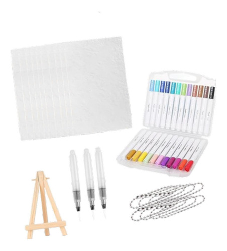 Kit De Pintura Con Textura De Espuma, Dibujo 3d, Rectángulo