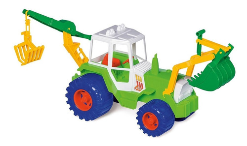 Tractor Con Pala Y Guinche Calesita - Niños Vamosajugar