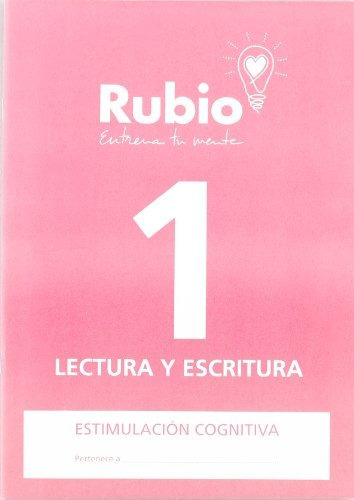 Lectura Y Escritura 1. Estimulación Cognitiva, De Vv.aa.. Editorial Rubio, Tapa Tapa Blanda En Español