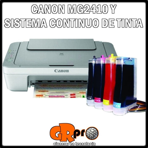 Multifunción C/sist Continuo Escaner Fotocopia Impresora