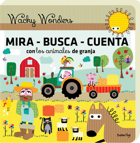 Libro Mira-busca-cuenta Con Los Animales De La Granja